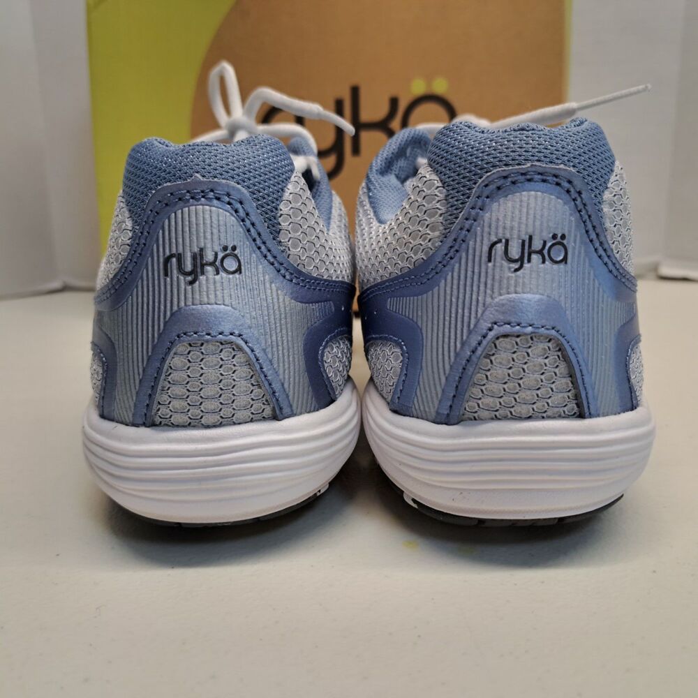 Ryka Dash Womens 11W Walking Sneakers Blue Leather - Picture 4 of 6